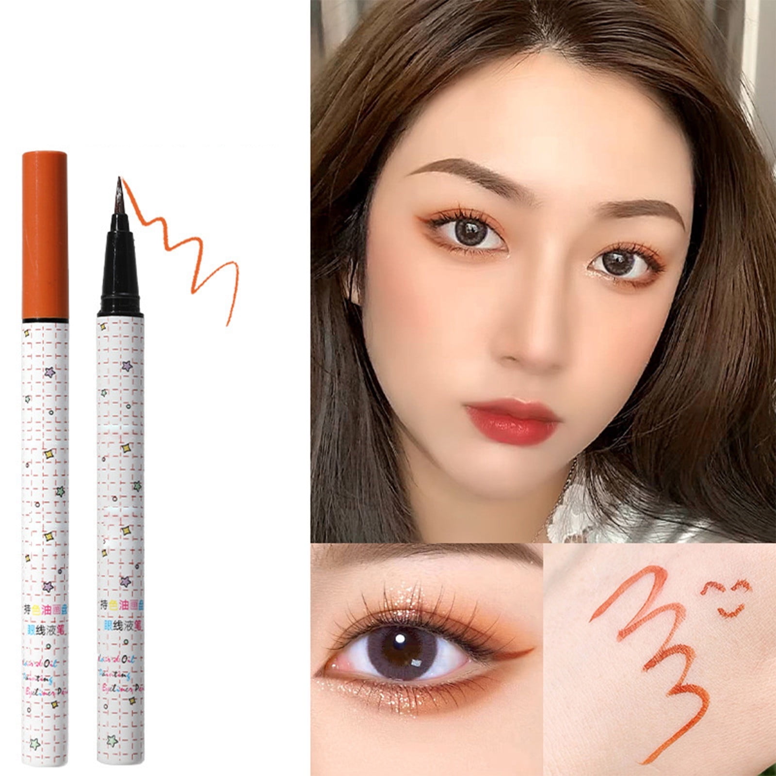 Sandistore Highlight Pen Makeup Color Eyeliner Waterproof Ultra Fine