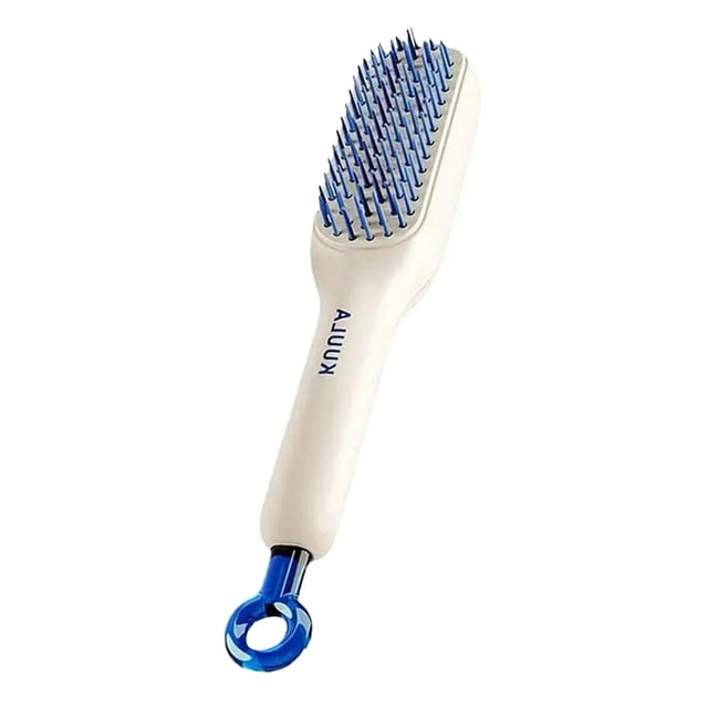 Sandistore Self Cleaning Anti Static Massage Comb Self Cleaning Hair