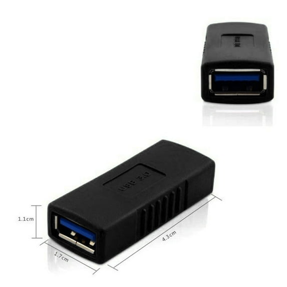 Sandistore Sp580310 USB 3.0 Type A Female To Female Adapter Coupler Gender Changer Connector