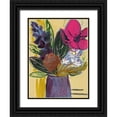 thumbnail image 1 of Sandland, Colleen 25x32 Black Ornate Wood Framed with Double Matting Museum Art Print Titled - Charlottes Garden, Still Life 3, 1 of 4