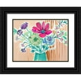 thumbnail image 1 of Sandland, Colleen 32x25 Black Ornate Wood Framed with Double Matting Museum Art Print Titled - Bellas Bouquet, 1 of 4