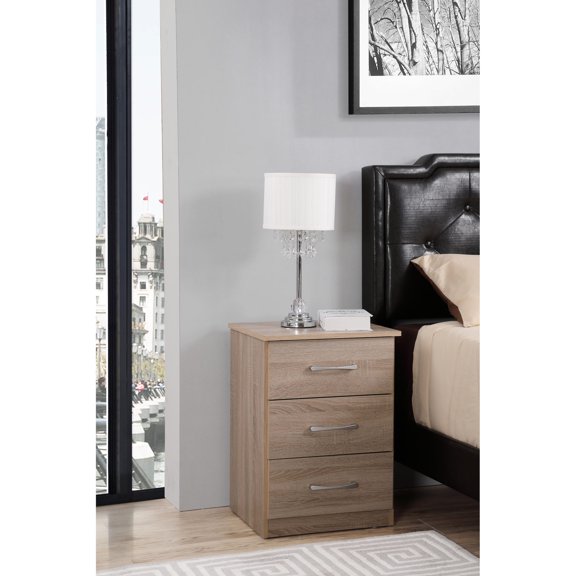 Sandle Wood Nightstand for Bedroom Use / Spacious Surface for Essentials