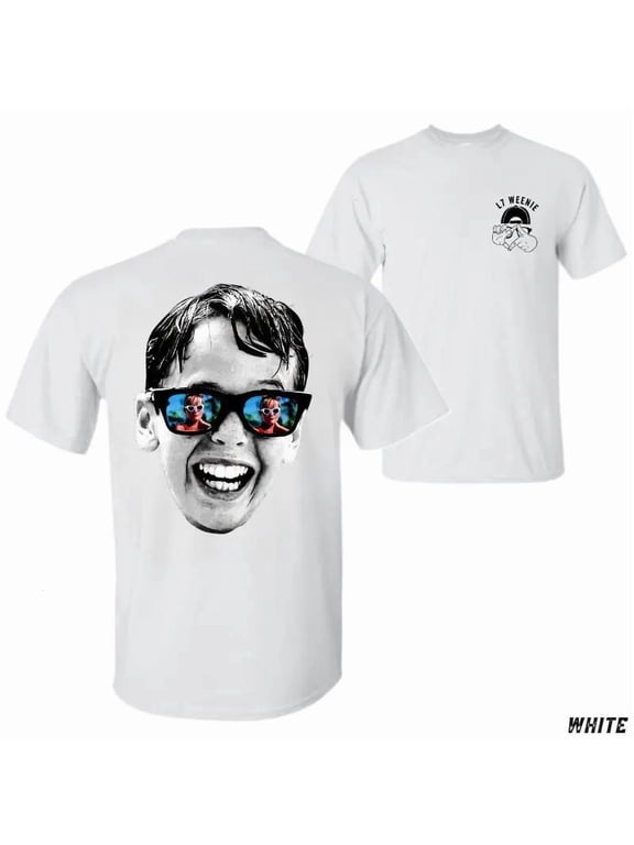 The Sandlot Big Face T-Shirt, L7 Weenie Shirt, Retro Funny Graphic Tee with Sunglasses Print, The Sandlot Inspired Shirt, Soft Cotton Humor Tee - , Shortsleeve, Classic