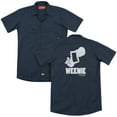 thumbnail image 1 of Sandlot L7 Weenie (Back Print) Adult Work Shirt Navy, 1 of 3