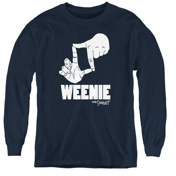 Sandlot L7 Weenie Youth Long Sleeve Tee Navy