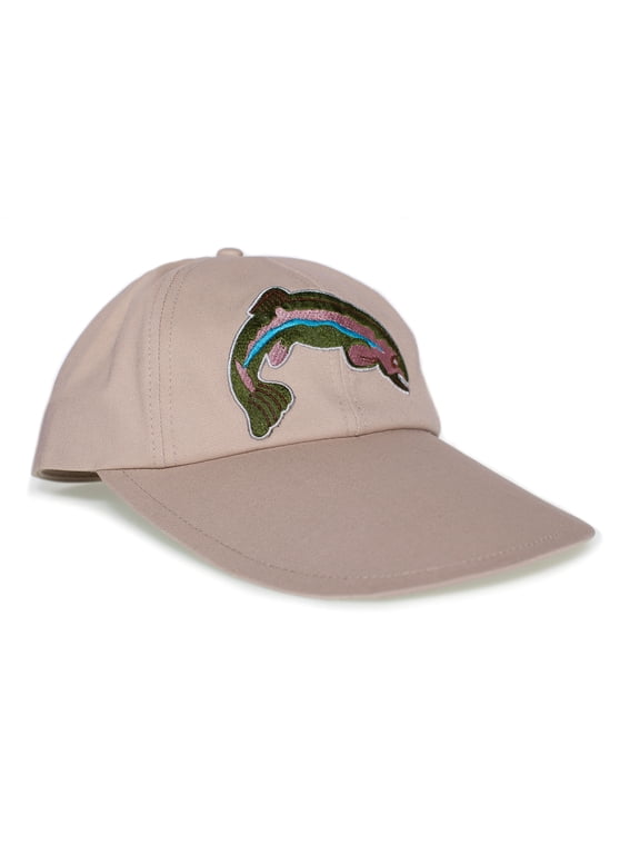 Sandlot Movie Scotty Smalls Fishing Hat Cap Adult Long Extended Brim Tan