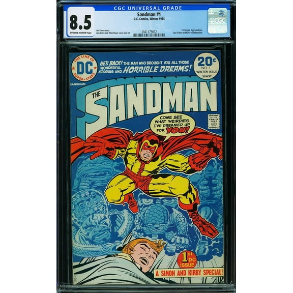 Sandman #1 - CGC 8.5 Comic Book