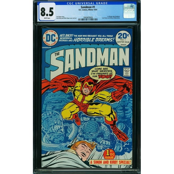 Sandman #1 - CGC 8.5 Comic Book