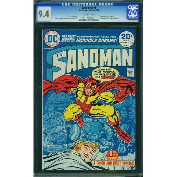Sandman #1 - CGC 9.4 Comic Book