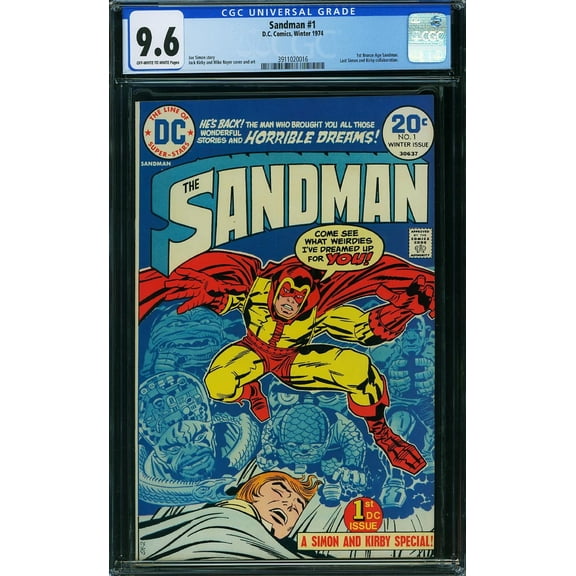 Sandman #1 - CGC 9.6 Comic Book
