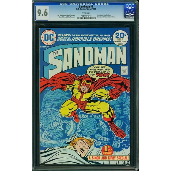 Sandman #1 - CGC 9.6 Comic Book