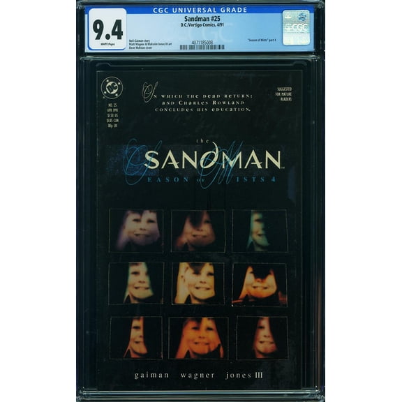 Sandman #25 - CGC 9.4 Comic Book