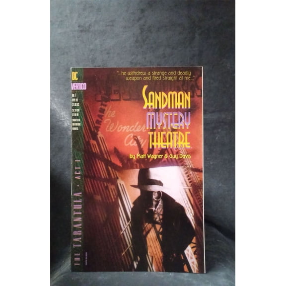 Pre-Owned Sandman Mystery Theatre #1 1993 DC Comics Comic Book
