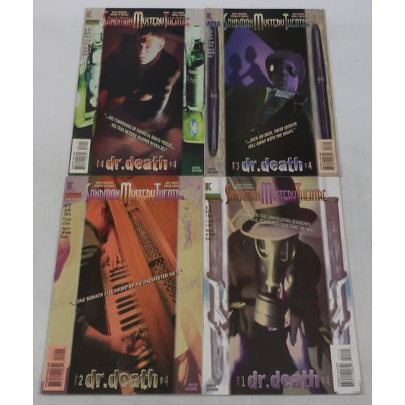 Sandman Mystery Theatre: Dr. Death #1-4 VF/NM complete story #21-24 Vertigo ; DC