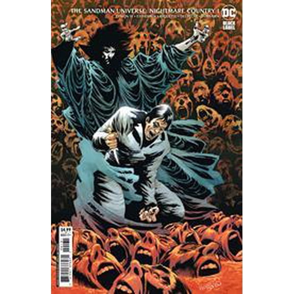 Sandman Universe Nightmare Country #1 Cvr C Inc 1:25 Kelley Jones Card Stock Var (mr) DC Comics Comic Book