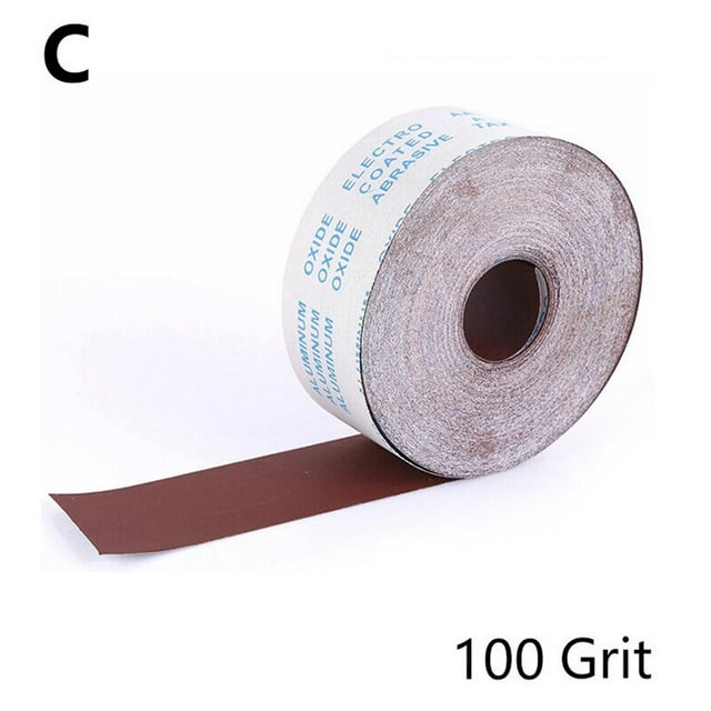 Sandpaper Roll Emery Cloth Sanding Abrasive Sheets 80 120 180 240 600