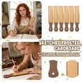 thumbnail image 1 of Sandpaper Sharpener - 6 Pieces Sketch Sandpaper Pencil Sharpener Lead Pointer Art Drawing Tool for Adults, Teens, Artists, 1 of 8