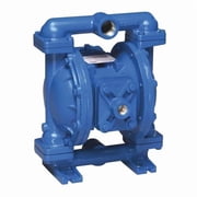 Double Diaphragm Pump, Aluminum, Air Operated, 45 GPM 220 Degrees F S1FB1A2TANS000.