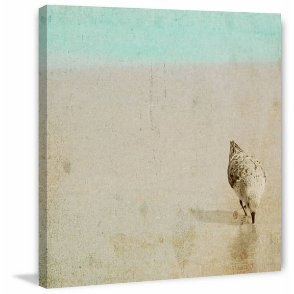 "Sandpiper" Painting Print on Wrapped Canvas
