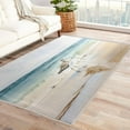 thumbnail image 1 of Sandpiper Rug, Sea Beach Bird Throw Rugs For Entryway Bedroom Living Room, Seaside Area Rug, Sandpiper Decor, Indoor Floor Carpet, Washable Non Slip Stain Resistant-2x3ft, 1 of 6