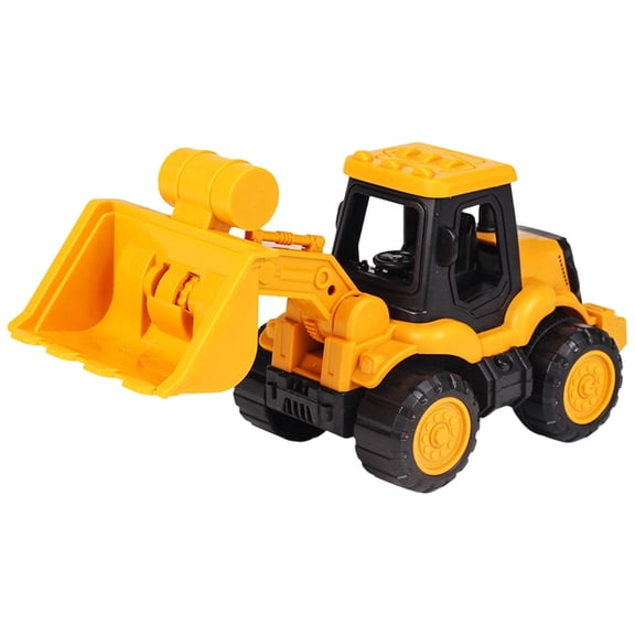 Summer Beach Sand Toy Set, Construction Sandpit Kit with Dump Truck and Rotating Toy Wheel, Durable Plastic Sandbox Toys for Kids Outdoor Play