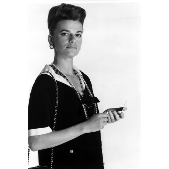 Sandra Bernhard standing in Classic Portrait Photo Print (24 x 30)