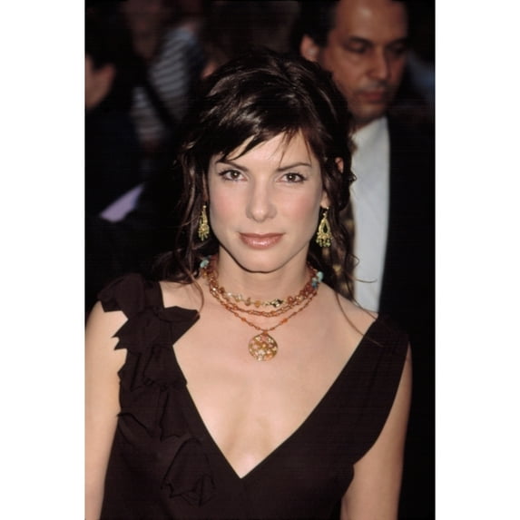 Sandra Bullock At Premiere Of Murder By Numbers, Ny 4162002, By Cj Contino Celebrity (16 x 20)