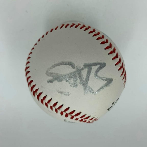 Sandra Bullock Michelle Bombshell Mcgee Signed Baseball JSA COA VERY RARE