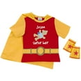 thumbnail image 1 of Sandra Magsamen Personalized Toddler Boy Super T-Shirt and Cape Combo, Red, 1 of 1
