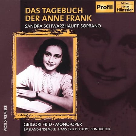 Sandra Schwarzhaupt - Das Tagebuch Der Anne Frank: Diary of Anne Frank - Music & Performance - CD