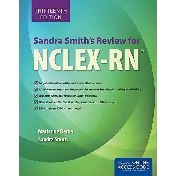 Pre-Owned Sandra Smith's Review for Nclex-Rn (Paperback) 9781284070910