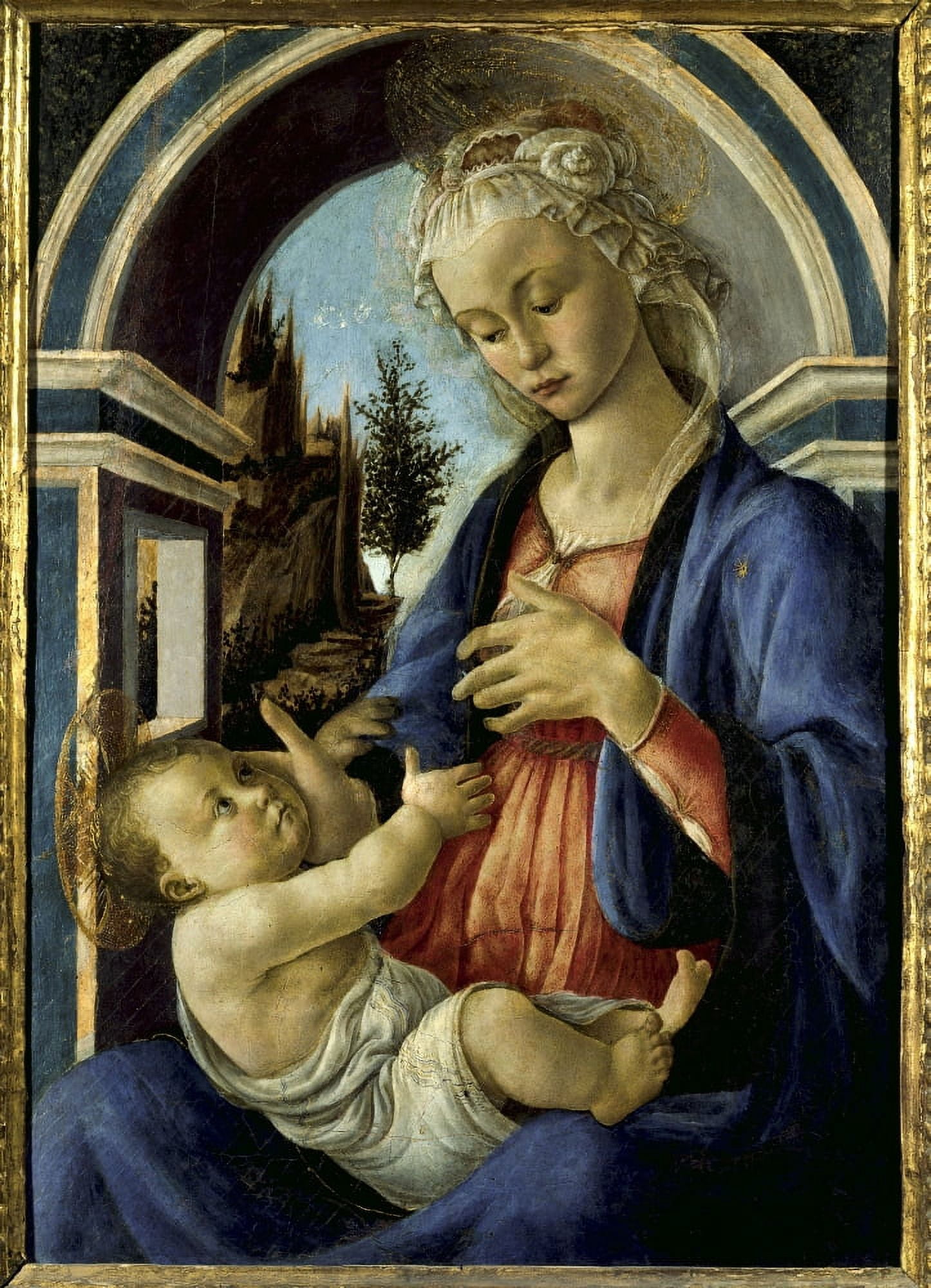 Sandro Botticelli (1444-1510) Florentine School Canvas Art - (18 x 24)