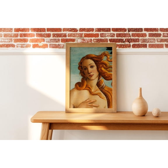 Sandro Botticelli - The Birth Of Venus. Classic Wall Art, Venus Portrait Poster, Famous Art, Gallery Wrapped, Botticelli, Art, Unframed Poster Size 8x12