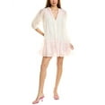 thumbnail image 1 of Sandro womens  Babydoll Mini Dress, 42, White, 1 of 3