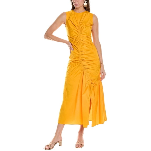 Sandro womens Maxi Dress, 36, Orange