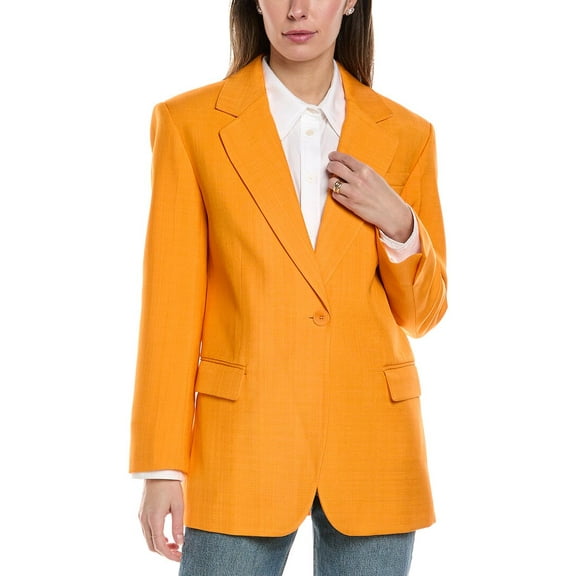 Sandro womens  Suit Blazer, 36, Green