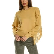 Sandro womens  Wool & Cashmere-Blend Sweater, 3, Yellow