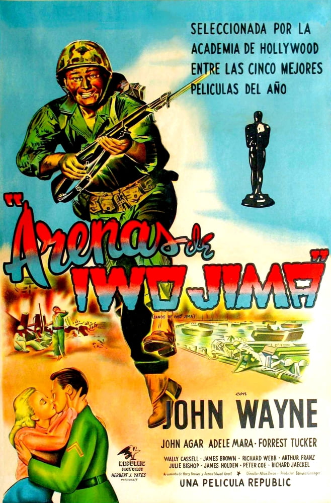 Sands Of Iwo Jima Canvas Art - (24 x 36)