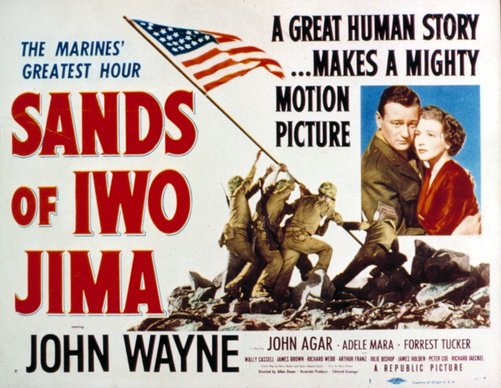 Sands Of Iwo Jima Canvas Art -  (28 x 22)