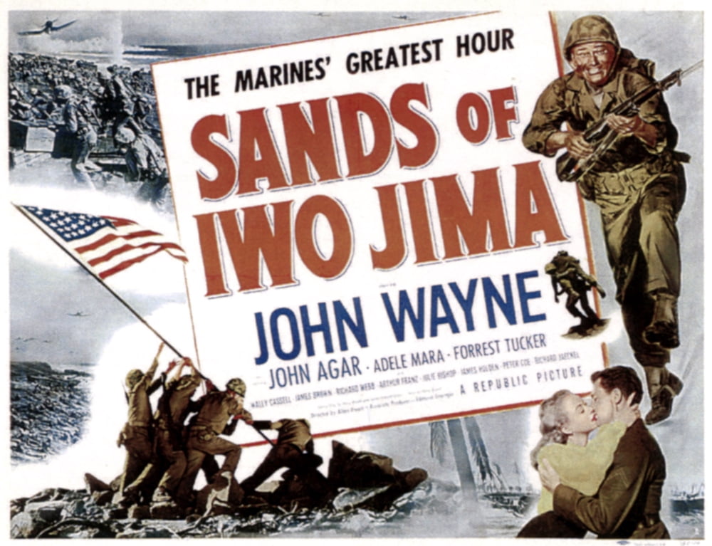 Sands Of Iwo Jima Canvas Art - (28 x 22)