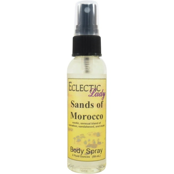 Sands Of Morocco Body Spray, Eclectic Lady, Hydrating Mist, Unisex, 2 oz