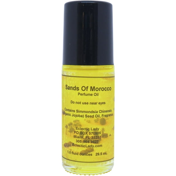 Sands Of Morocco Perfume Oil, 1.0 Oz Portable Roll-On Fragrance