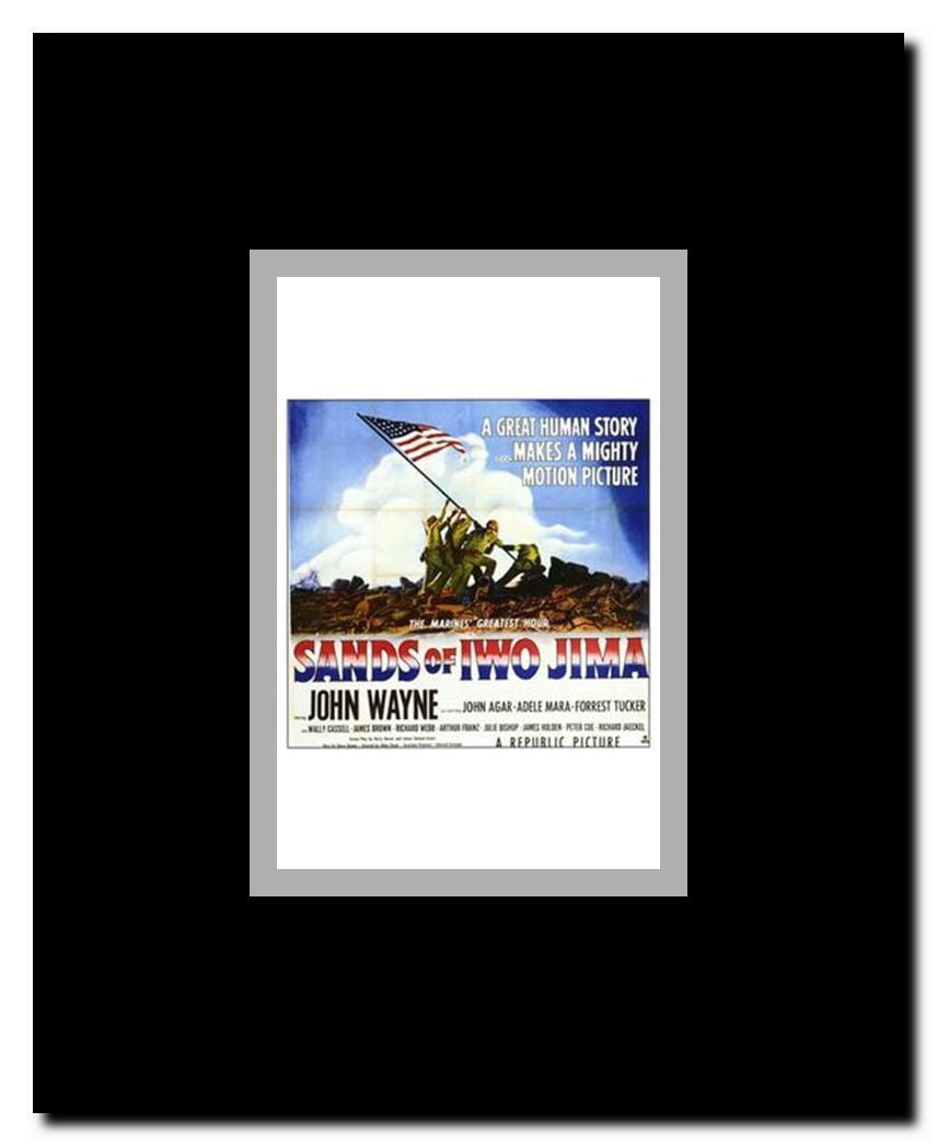Sands of Iwo Jima Framed Movie Poster