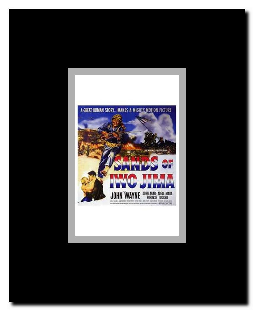 Sands of Iwo Jima Framed Movie Poster