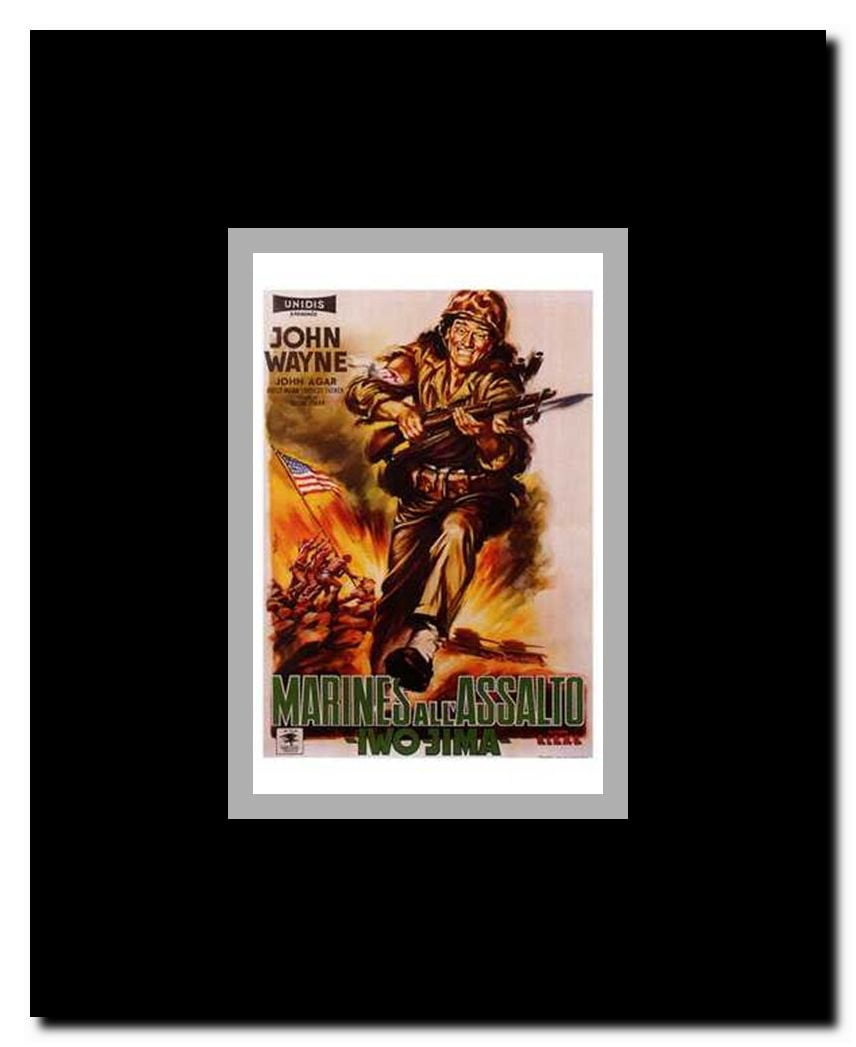 Sands of Iwo Jima Framed Movie Poster