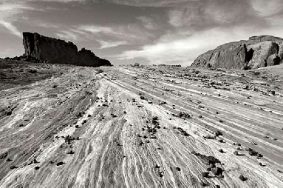Sands of Time I BW Canvas Art - Douglas Taylor (24 x 36)