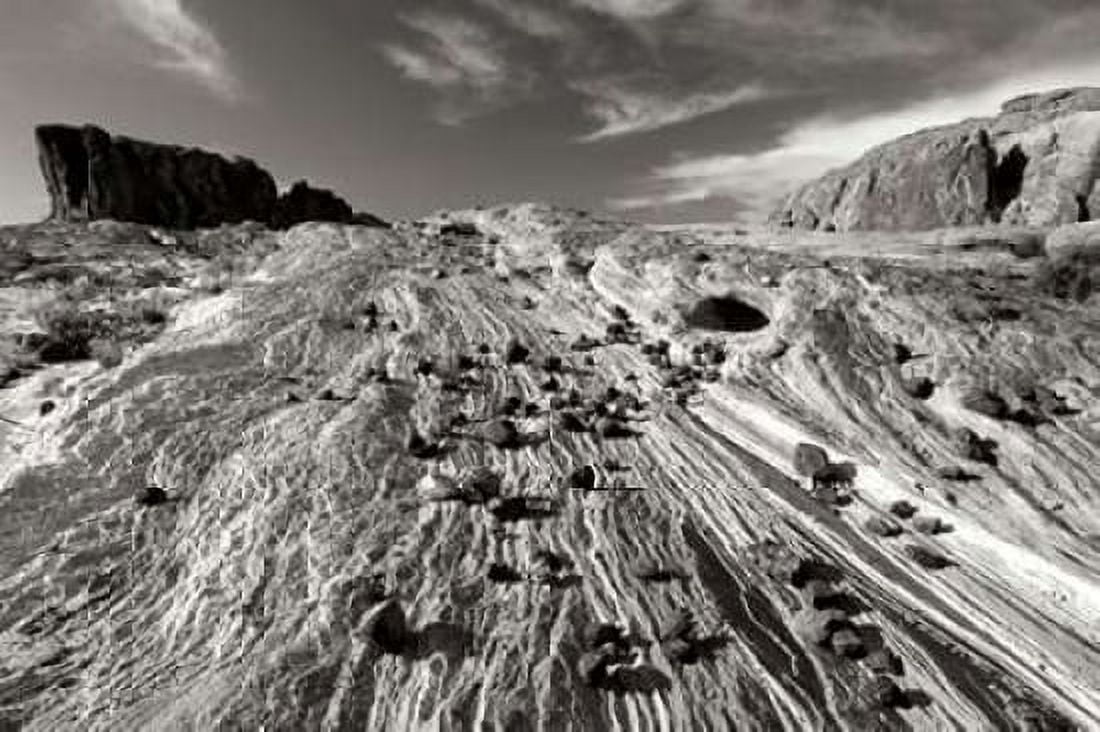 Sands of Time II BW Canvas Art - Douglas Taylor (12 x 18)