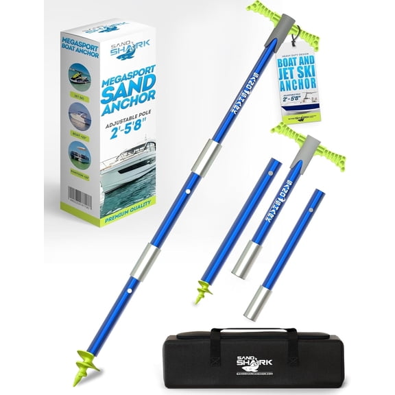 Mega Sport Anchor Heavy-Duty Anchor for Boats & Pontoons