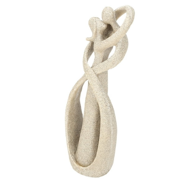 Sandstone Figurine, Unique Stylish Statue Exquisite Handmade for Office Home Friends Studio Decoration