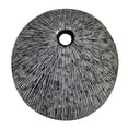 thumbnail image 1 of Sandstone Ribbed Round Wall Decor Top Hole 20" X 20" X 2" - Pack Of 2, 1 of 2